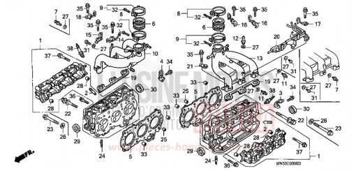 CULASSE GL1500L de 1990